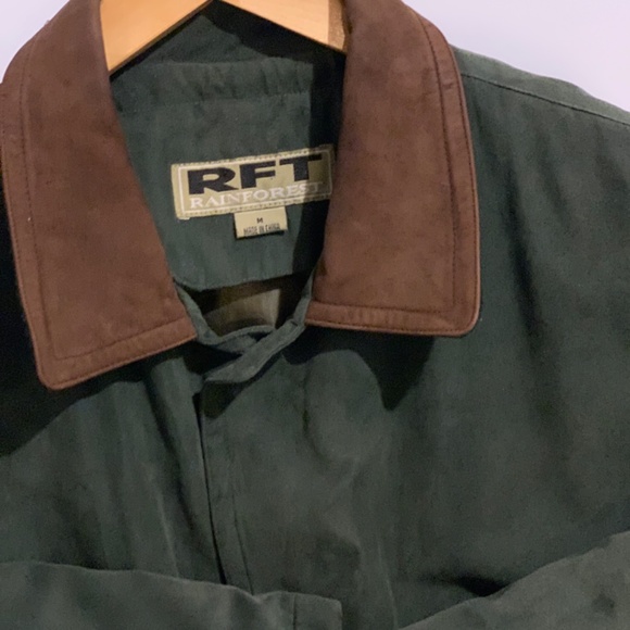 RAINFOREST RTF Suede Jacket with Removable Down Filled Liner - Picture 3 of 12